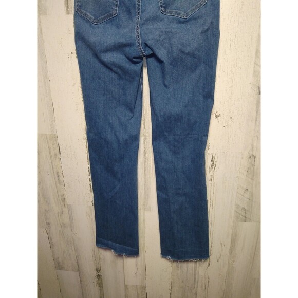 NYDJ Curves 360 Skinny Jegging Raw Bottom Hem Size 0 - Picture 6 of 8